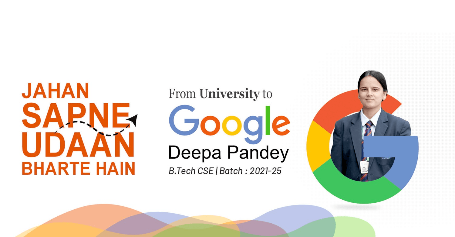 Jahan sapne udaan bharte hain · Deepa Pandey now at Google
